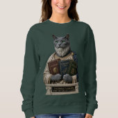 Russisch Blauw Aristoteles Kat Trui (Voorkant)
