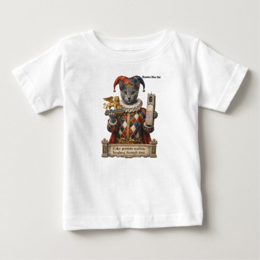 Russisch Blauw Arlequin Kat (Voorkant)
