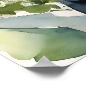 Russisch blauw - Cat Art Print (Hoek)