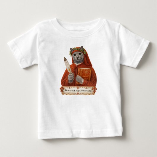 Russisch Blauw Dante Alighieri Kat (Voorkant)