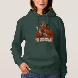 Russisch Blauw Dante Alighieri Kat Hoodie