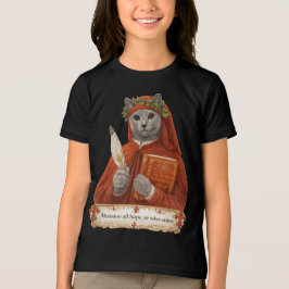 Russisch Blauw Dante Alighieri Kat Tri-Blend Shirt