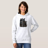 Russisch Blauw Edel Odin’s Kat Hoodie (Voorkant volledig)