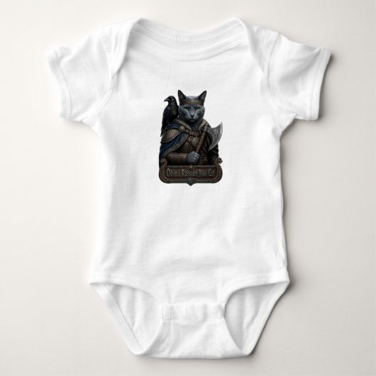 Russisch Blauw Edel Odin’s Kat Romper (Voorkant)