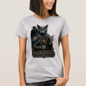 Russisch Blauw Edel Odin’s Kat T-shirt (Voorkant)
