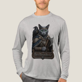 Russisch Blauw Edel Odin’s Kat Tri-Blend Shirt