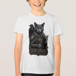 Russisch Blauw Edel Odin’s Kat Tri-Blend Shirt
