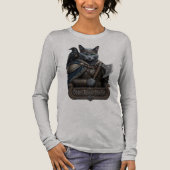 Russisch Blauw Edel Odin’s Kat Tri-Blend Shirt (Voorkant)