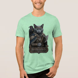 Russisch Blauw Edel Odin’s Kat Tri-Blend Shirt