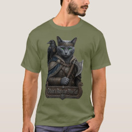 Russisch Blauw Edel Odin's Kat T-shirt