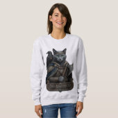 Russisch Blauw Edel Odin's Kat Trui (Voorkant volledig)