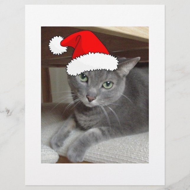 Russisch blauw kerstfeest (Voorkant)