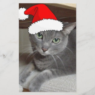 Russisch blauw kerstfeest briefpapier