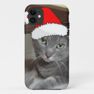 Russisch blauw kerstfeest Case-Mate iPhone case