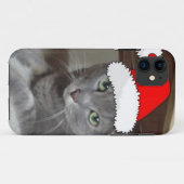 Russisch blauw kerstfeest Case-Mate iPhone case (Achterkant (horizontaal))