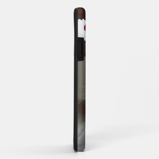 Russisch blauw kerstfeest Case-Mate iPhone case (Achterkant/rechts)