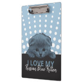 Russisch Blauw Kitten Klembord (Links)