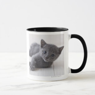 Russisch Blauw Kitten Mok