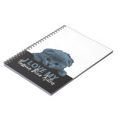 Russisch Blauw Kitten Notitieboek (Linkerzijde)