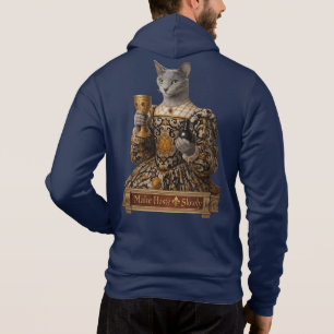 Russisch Blauw Lucrezia de Médici Kat Hoodie