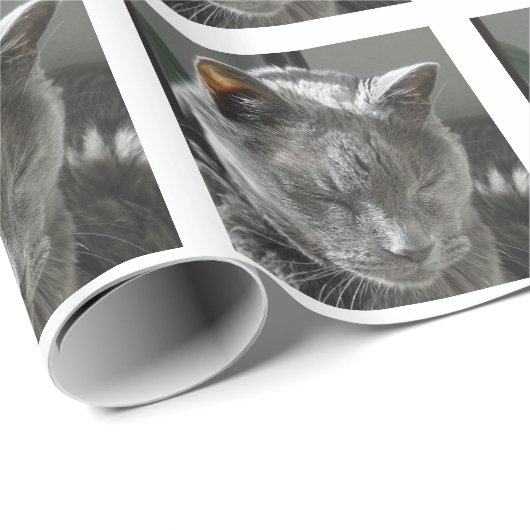 Russisch blauw pakpapier (Rol Hoek)