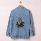 Russisch Blauwe Archimedes Kat Denim Jacket (Hangar)