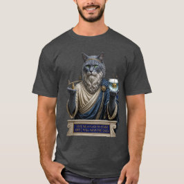 Russisch Blauwe Archimedes Kat T-shirt