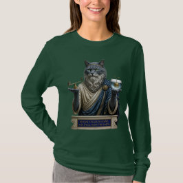 Russisch Blauwe Archimedes Kat T-shirt