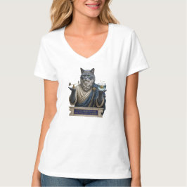 Russisch Blauwe Archimedes Kat T-shirt