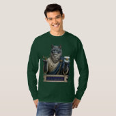Russisch Blauwe Archimedes Kat T-shirt (Voorkant volledig)
