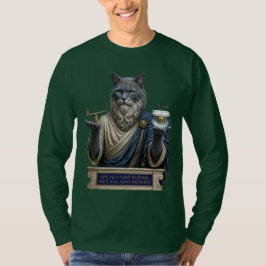 Russisch Blauwe Archimedes Kat T-shirt