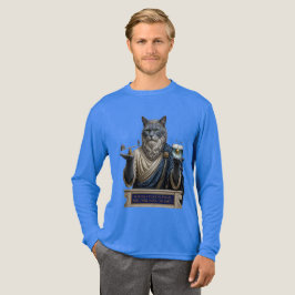 Russisch Blauwe Archimedes Kat Tri-Blend Shirt