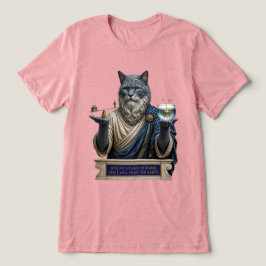 Russisch Blauwe Archimedes Kat Tri-Blend Shirt