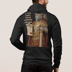 Russisch Blauwe Caesar Kat Hoodie