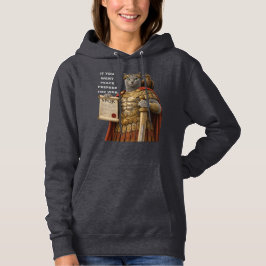 Russisch Blauwe Caesar Kat Hoodie