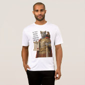 Russisch Blauwe Caesar Kat T-shirt (Voorkant volledig)