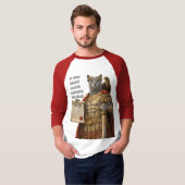 Russisch Blauwe Caesar Kat T-shirt (Voorkant volledig)