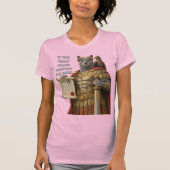 Russisch Blauwe Caesar Kat T-shirt (Voorkant)
