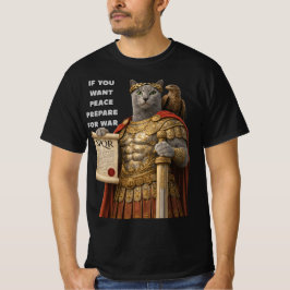 Russisch Blauwe Caesar Kat T-shirt