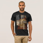 Russisch Blauwe Caesar Kat T-shirt (Voorkant volledig)