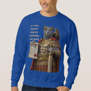 Russisch Blauwe Caesar Kat Trui