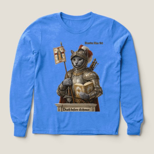 Russisch Blauwe Conquistador Kat – Eer & Erfenis (Voorkant)