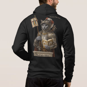 Russisch Blauwe Conquistador Kat – Eer & Erfenis Hoodie