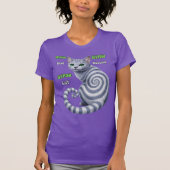 Russisch Blauwe Hypno Kat T-shirt (Voorkant)