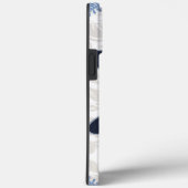 Russisch Blauwe Kat Gele Bloemen Case-Mate iPhone Case (Achterkant / Rechts)