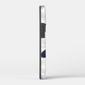 Russisch Blauwe Kat Gele Bloemen Case-Mate iPhone Case (Achterkant / Rechts)
