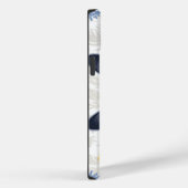 Russisch Blauwe Kat Gele Bloemen Case-Mate iPhone Case (Achterkant / Rechts)