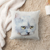 Russisch Blauwe Kat Kussen (Deken)