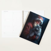 Russisch Blauwe Kat Sinterklaas Feestelijke Kerstm Planner (Display)