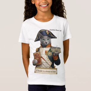 Russisch Blauwe Napoleon Bonaparte Kat T-shirt
